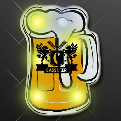 Beer Mug Blinking Lights - PRINTED