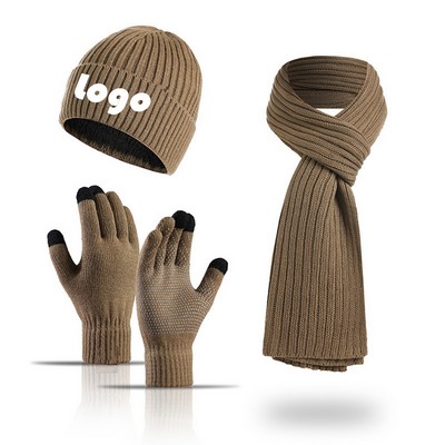 Luxury Knitted Winter Ensemble