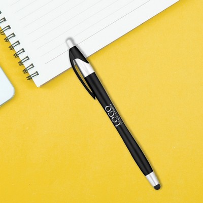 Custom Matte Color Stylus Ballpoint Pen