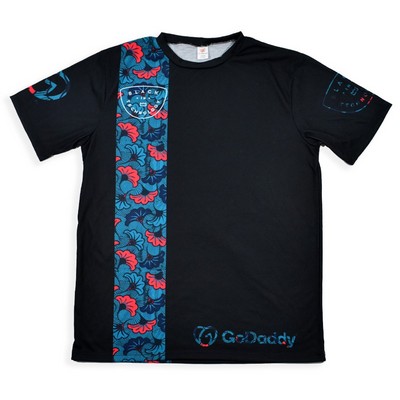 Casual Allover Print Softspun Crew