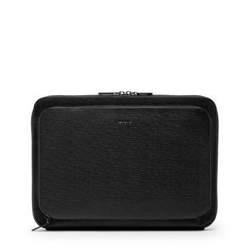 Tumi™ Black Embossed Nassau Laptop Portfolio
