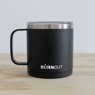 14 Oz. Burnout® Instant Drink Mug in Black