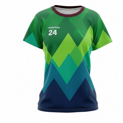 Women's Birdseye Mesh Short Sleeve T Shirt 160GSM