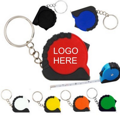 3' Mini Keychain Tape Measure