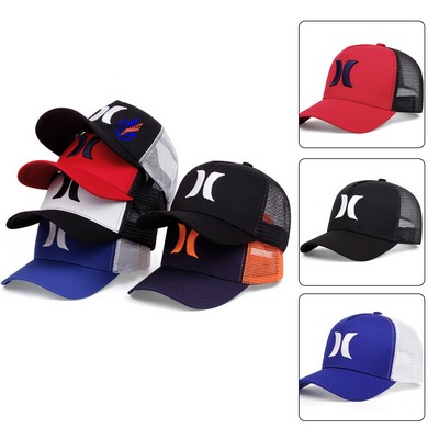 5 Panel Mesh Back Trucker Hat
