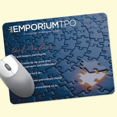 Vynex® DuraTec® 7"x9"x1/16" Hard Surface Mouse Pad