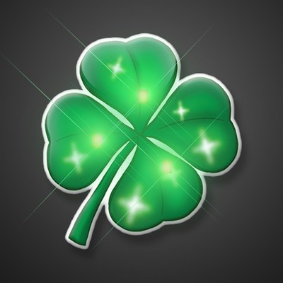 Flashing 4 Leaf Clover Blinkies - BLANK