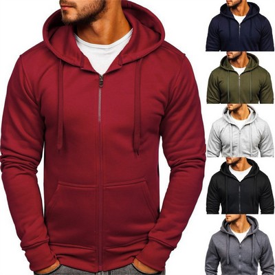 Lightweight Fleece-Lined Hooded Sweatshirt For Women