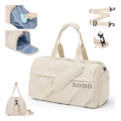 Sports Luggage With Shoes Gym Bag