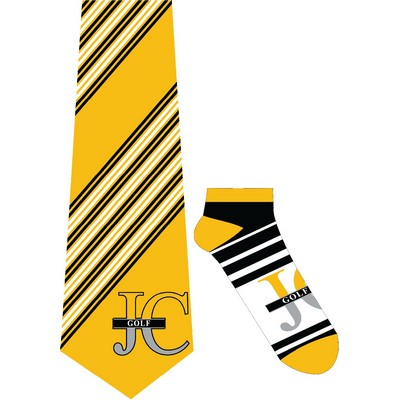 Custom Woven Silk Tie And Custom Sock Package