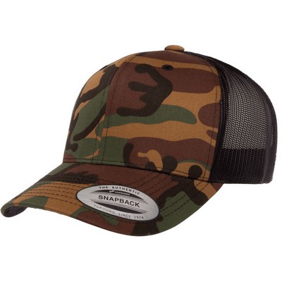 Yupoong¨ YP Classicsª Camo Retro Trucker Cap (Blank)