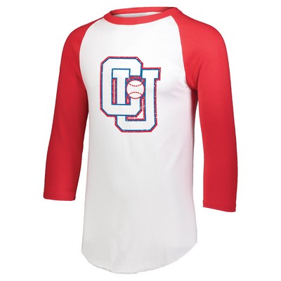 Augusta Sportswear Baseball 3/4 Sleeve Tee 2.0