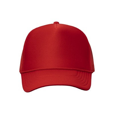 Valucap Distressed Contrast Stitch Hat (Blank)