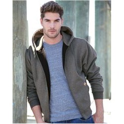 DRI DUCK® Men's Crossfire Heavyweight Power Fleece Hooded Jacket w/Thermal Lining