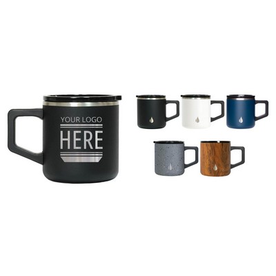 Elemental® Summit 12oz Stainless Steel Camp Mug with Shatter-free Lid