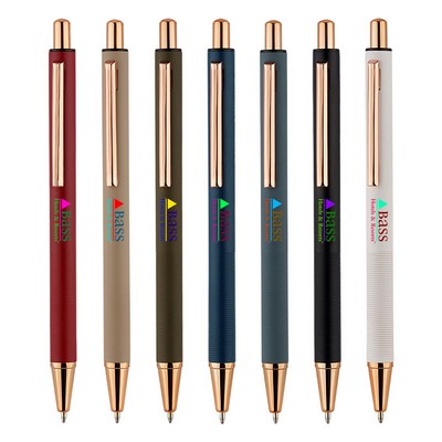 Plunge-action Rollerball Pen