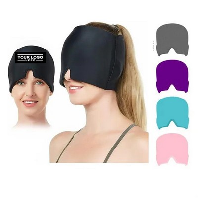 Soothing Headache Relief Ice Pack Mask for Migraine Pain