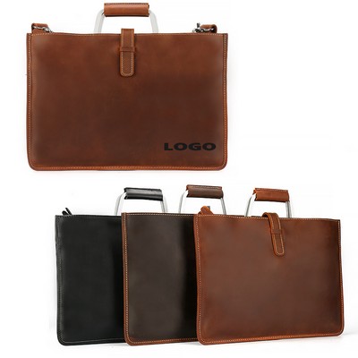 Buffalo Leather Briefcase