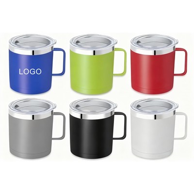 14oz Double-Walled Stainless Steel Travel Mug